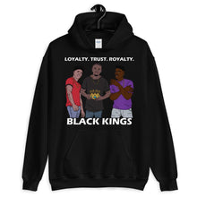 Load image into Gallery viewer, Faithful Black King Hoodie - Just JKing
