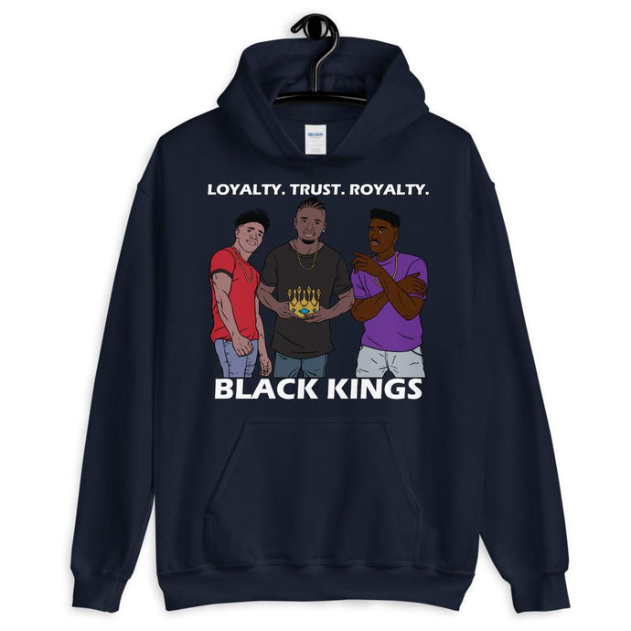 Faithful Black King Hoodie - Just JKing
