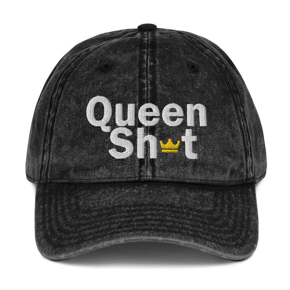 Queen Sh*t Vintage Cap - Just JKing