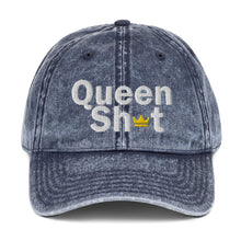 Load image into Gallery viewer, Queen Sh*t Vintage Cap - Just JKing
