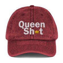 Load image into Gallery viewer, Queen Sh*t Vintage Cap - Just JKing
