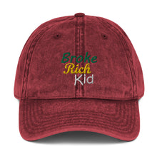 Load image into Gallery viewer, Broke Rich Kid Vintage Cap - Just JKing
